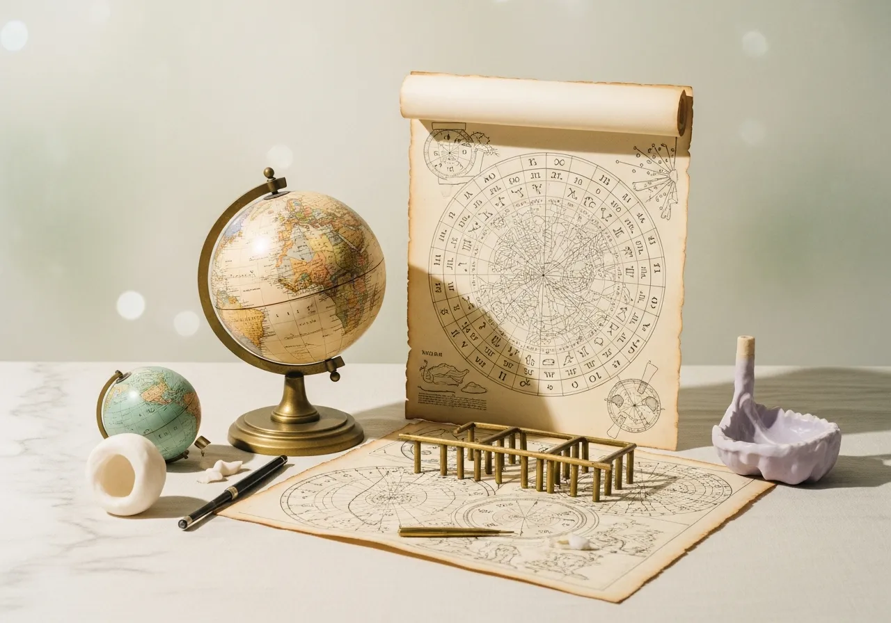 Birth Chart + Astrocartography, astrocartography reading by email from Kate